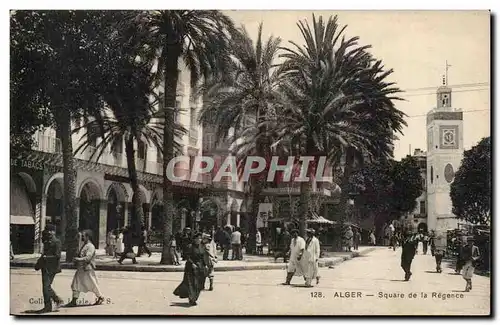 Algerie Alger Cartes postales Square de la Regence