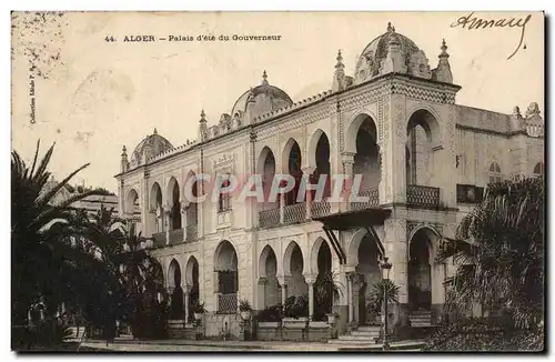 Algerie Alger Cartes postales Palais d&#39ete du gouverneur