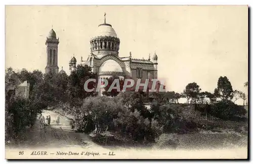 Algerie Alger Cartes postales Notre Dame d&#39Afrique