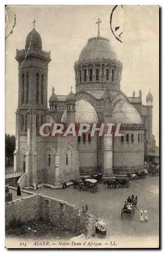 Algerie Alger Cartes postales Notre Dame d&#39Afrique