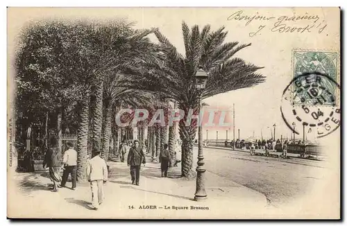 Algerie Alger Cartes postales Le square Bresson