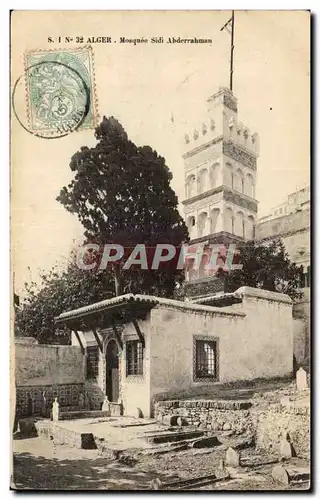 Algerie Alger Cartes postales Mosquee Sidi Abderrahman