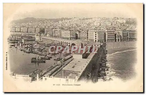 Algerie Ansichtskarte AK Alger Panorama