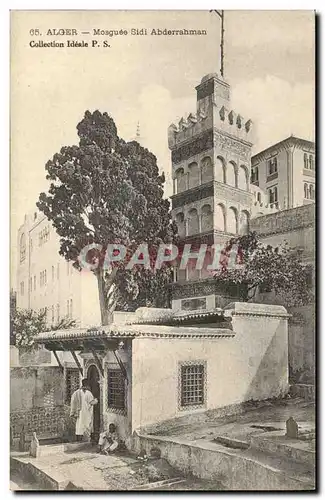 Algerie Cartes postales Alger Mosquee Sidi Abderrahman