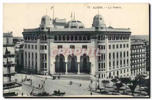 Algerie Alger Ansichtskarte AK La Poste