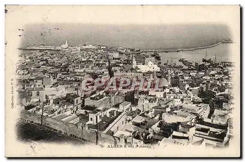 Algerie Alger Cartes postales A vol d&#39oiseau