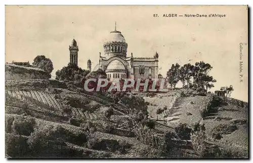 Algerie Alger Cartes postales Notre Dame d&#39Afrique