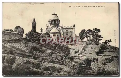 Algerie Alger Cartes postales Notre DAme d&#39Afrique