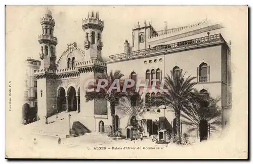 Algerie Alger Cartes postales palais d&#39hiver du gouverneur