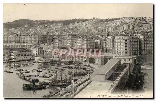 Algerie Alger Cartes postales Vue de l&#39amiraute