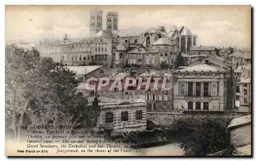 Verdun - L&#39Ancien Eveche et le Theatre - Ansichtskarte AK