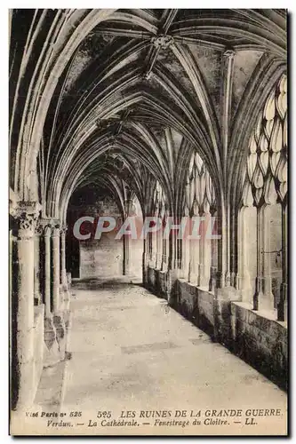 Verdun - Les Ruines de la Grande Guerre - La Cathedrale - Cartes postales