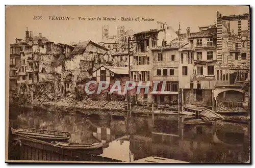 Verdun - Vue sur la Meuse - Cartes postales