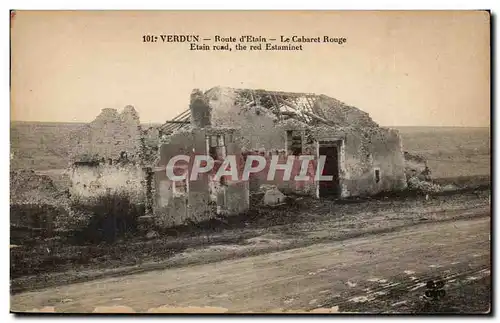 Verdun - Route d'Etain - Le Cabaret Rouge - Cartes postales