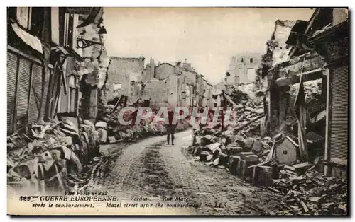 Verdun - Rue Mazel apres le departement - Cartes postales