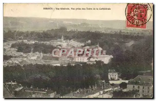 Verdun - Vue Generale - Vue prise des Tours de la Cathedrale - Cartes postales