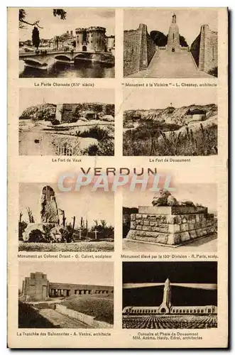 Verdun - Souvenir - Cartes postales