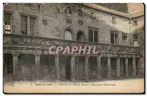 Bar le Duc - Interieur de l&#39Ecole Andoir - Monument Historique - Ansichtskarte AK