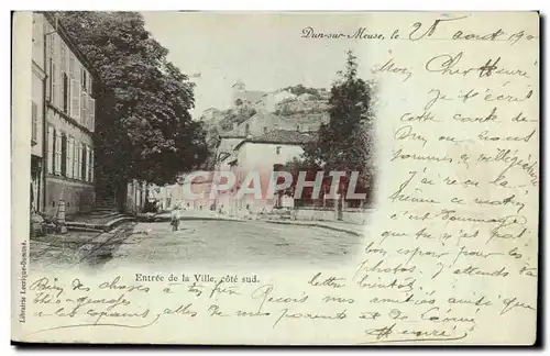 Dun sur Meuse - Entree de la Ville cote sud - Ansichtskarte AK