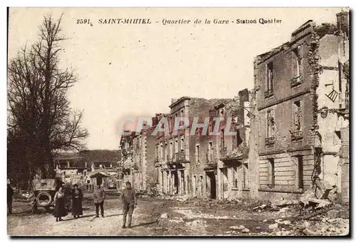 Saont Mihiel - Quartier de la Gare - Station Quartier - Cartes postales