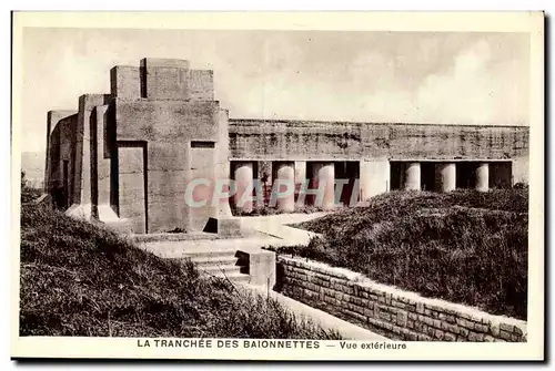 Verdun - La Tranchee des baionnettes - Vue Exterieure - Ansichtskarte AK