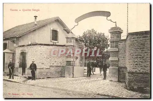 Troyes Cartes postales Quartier Songis