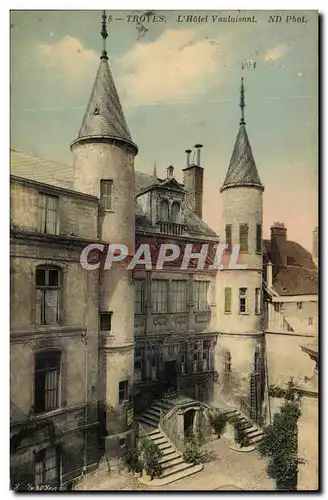 Troyes Cartes postales Hotel de Vauluisant