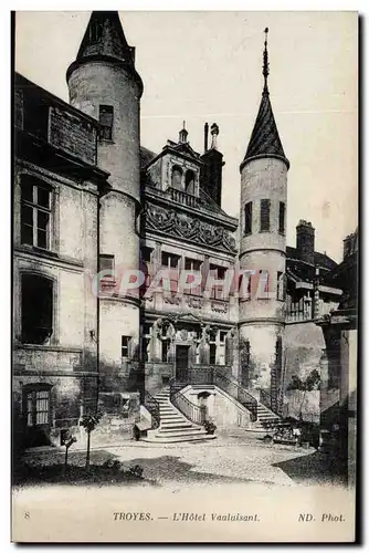 Troyes Cartes postales Hotel de Vauluisant