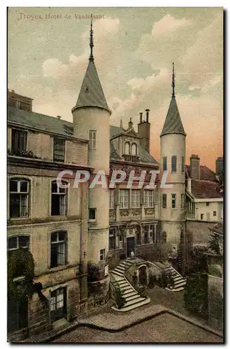 Troyes Cartes postales Hotel de Vauluisant