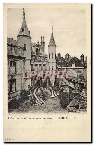 Troyes Cartes postales Hotel de Vauluisant