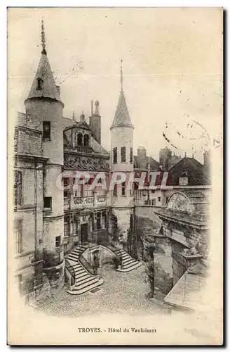 Troyes Cartes postales Hotel de Vauluisant