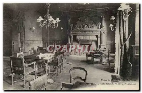 Troyes Cartes postales Grande salle de l'hotel de Vauluisant