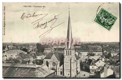 Troyes Cartes postales Panorama Est