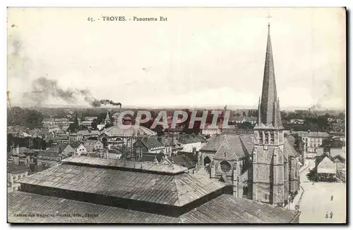 TRoyes Ansichtskarte AK Panorama Est