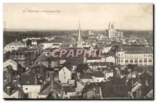 TRoyes Cartes postales Panorama Est