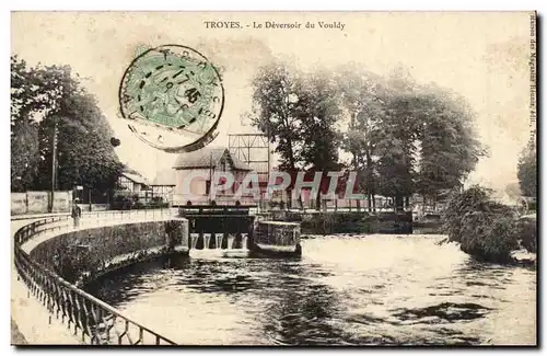 TRoyes Cartes postales Le deversoir du Vouldy