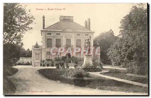 TRoyes Cartes postales Ecole Urbain IV