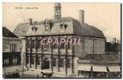 TRoyes Ansichtskarte AK Hotel de ville (confiserie)