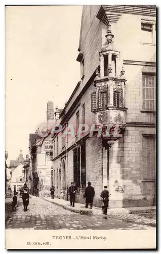 TRoyes Cartes postales Hotel Marisy