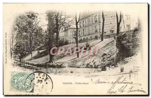 TRoyes Cartes postales Vallee suisse