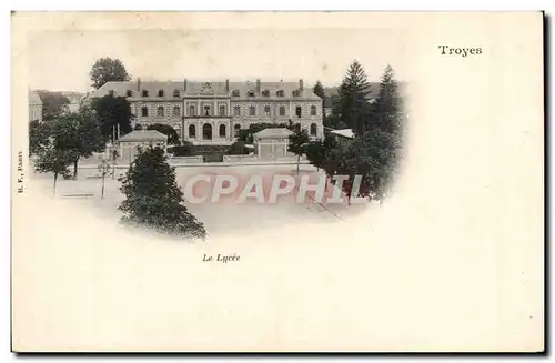 TRoyes Cartes postales Le lycee