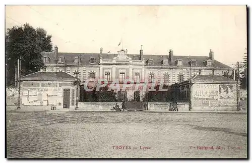 TRoyes Cartes postales Lycee