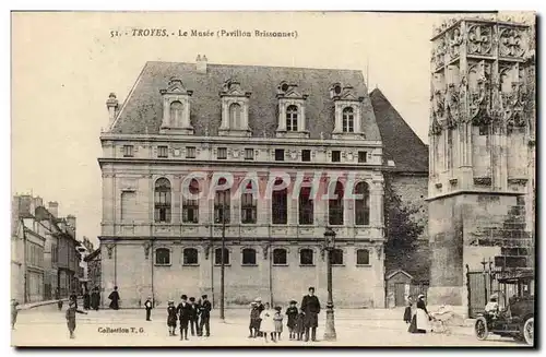 TRoyes Cartes postales Le musee (pavillon Brissonnet)