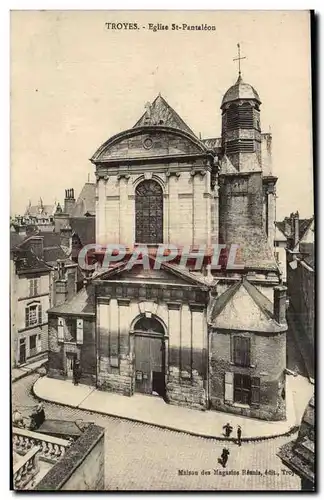 TRoyes Ansichtskarte AK Eglise Saint Pantaleon