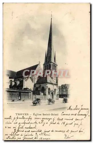 TRoyes Cartes postales Eglise Saint Remi