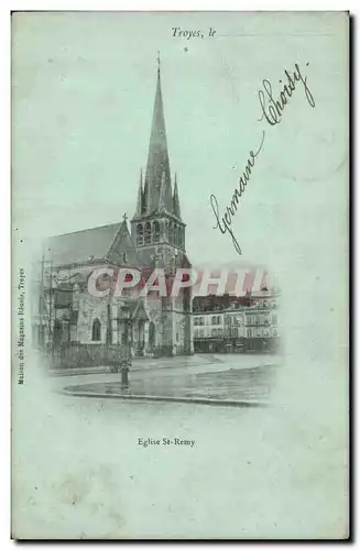 TRoyes Ansichtskarte AK Eglise Saint ReMy