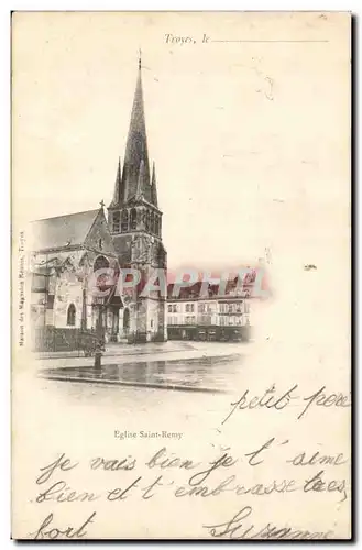 TRoyes Cartes postales Eglise Saint ReMy