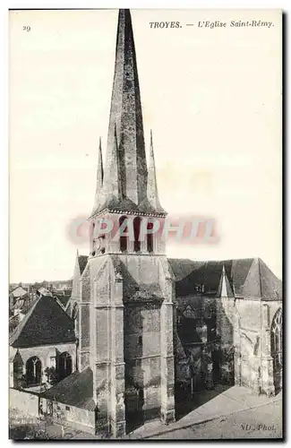 TRoyes Ansichtskarte AK Eglise Saint ReMy