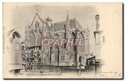 TRoyes Cartes postales Eglise St Urbain