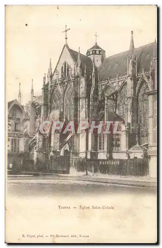 TRoyes Cartes postales Eglise St Urbain